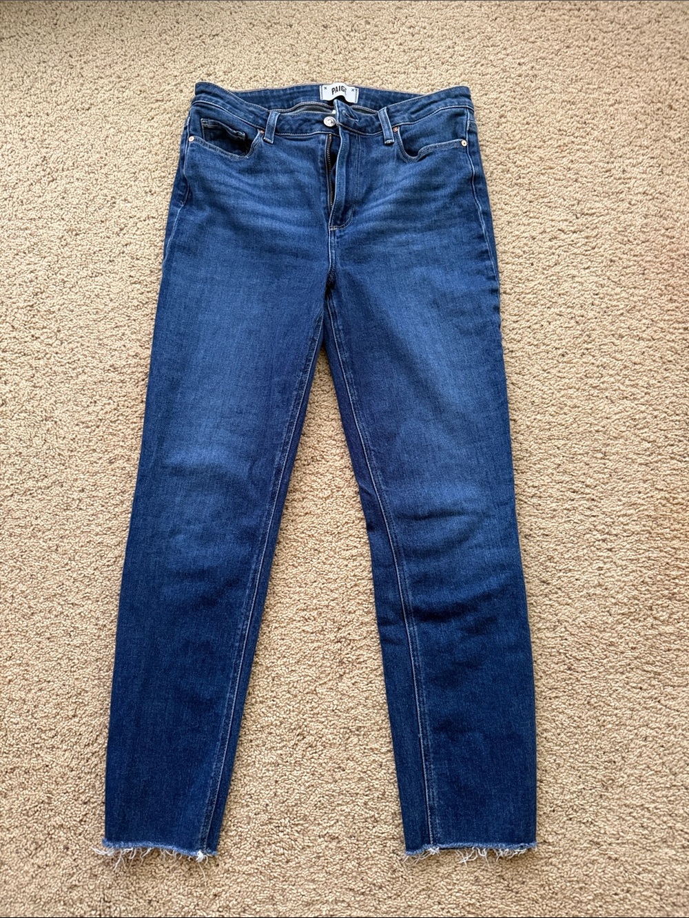 PAIGE Indigo High-Rise Skinny Jeans